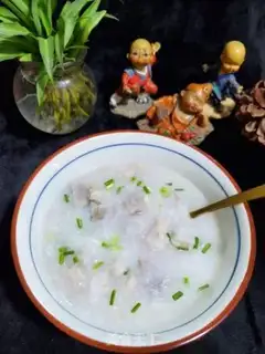 Make Potato pork porridge step 11