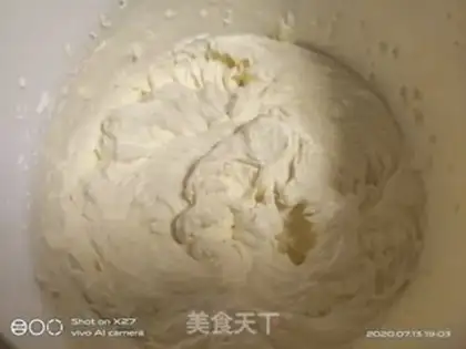 Make The peach mousse cake step 5