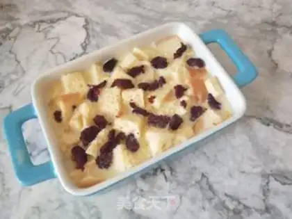 Make Toast pudding step 3