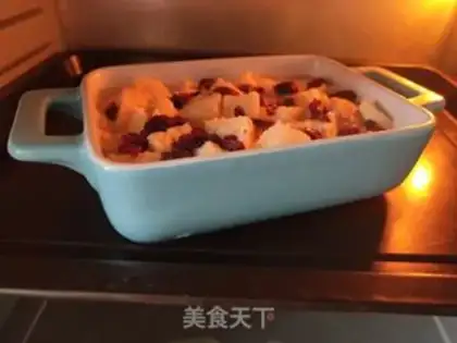 Make Toast pudding step 4