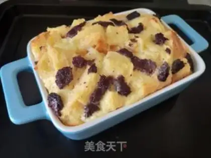 Make Toast pudding step 5