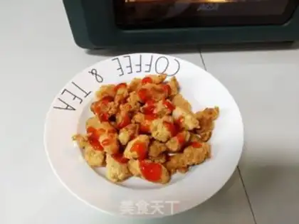 Make Air-cracker chicken and rice step 4