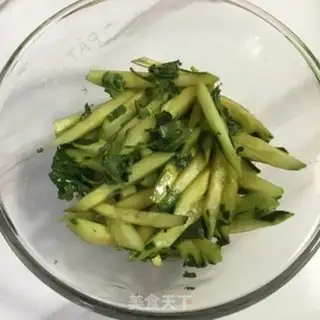 Make The cucumber is cold step 2