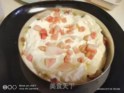 Make The peach mousse cake step 10