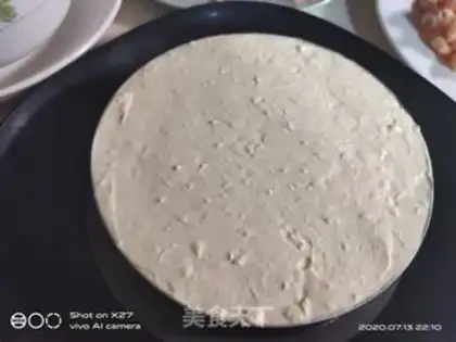 Make The peach mousse cake step 11