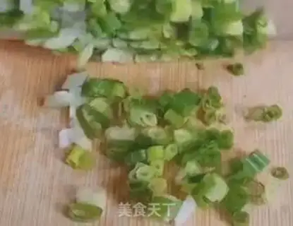Make Scramble the eggplant step 2
