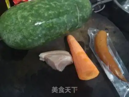 Make Cleaning up the cucumber sausage step 0
