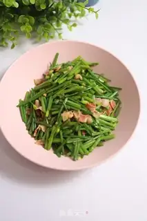 Make Bacon fried moss step 7