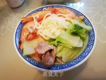 Make Shrimp noodles step 7
