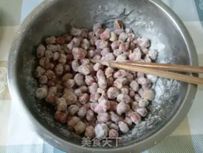 Make Homemade multi-flavored peanuts step 5