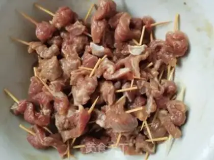 Make Toothpick beef step 6