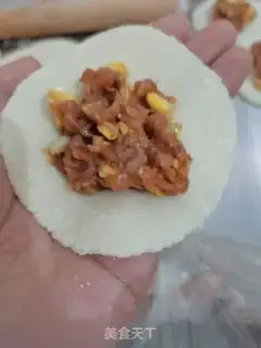 Make Pork corn dumplings step 7