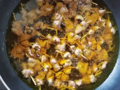 Make Toothpick beef step 8