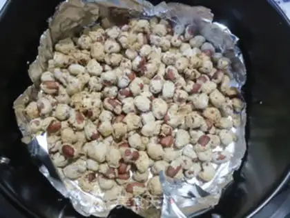 Make Homemade multi-flavored peanuts step 9