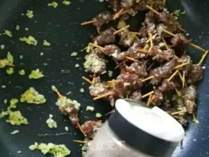 Make Toothpick beef step 12