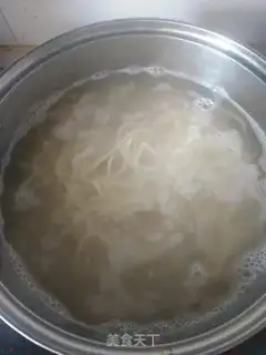 Make Egg sauce noodles step 15