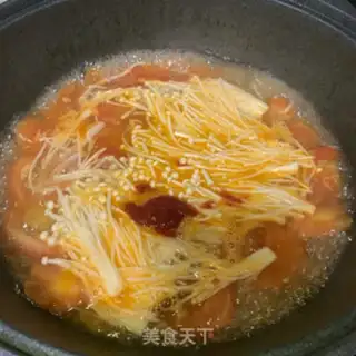 Make Sour soup, fat cow step 6