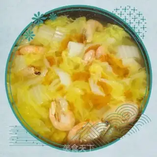 Make Sweet shrimp doll soup step 5