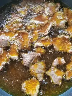 Make Pretzel beef step 4