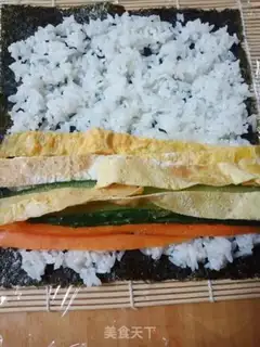Make Seaside sushi roll step 7