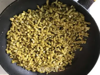 Make Potato beans step 1
