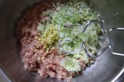 Make Pork dumplings step 8