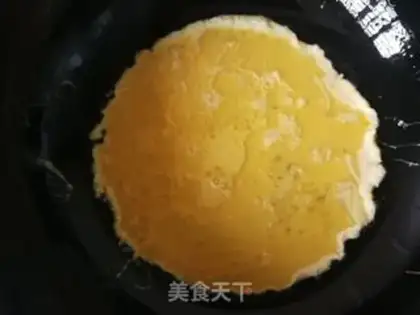 Make Onion fried goose eggs step 3