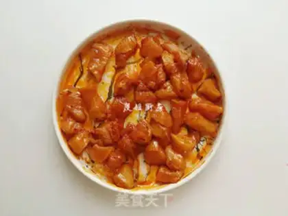 Make Chicken and rice step 1