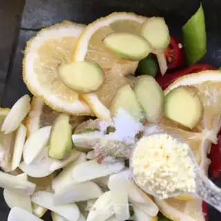 Make Lemon chicken claws step 25