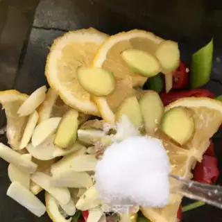 Make Lemon chicken claws step 26