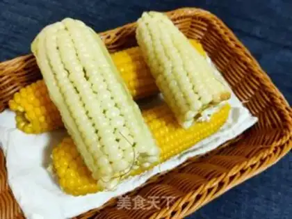 Make White corn step 4