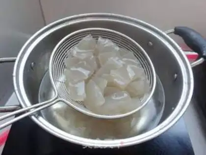 Make Squeeze tofu step 1
