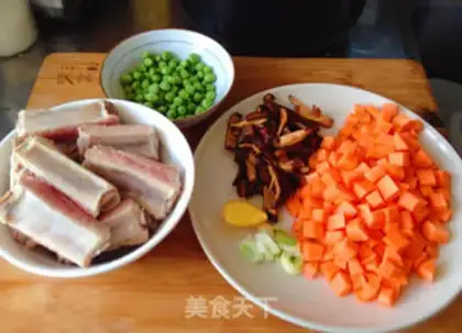 Make Bone rice step 1