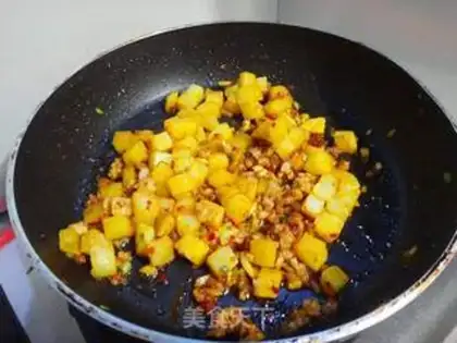Make Soy potatoes step 5