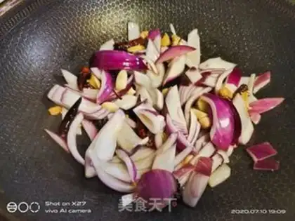 Make Onion chicken step 4