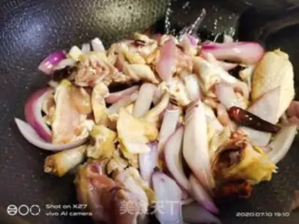 Make Onion chicken step 5