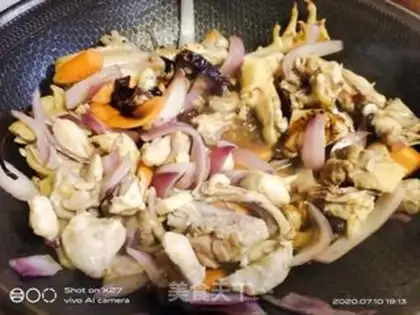 Make Onion chicken step 6