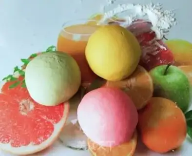 Make Rainbow bread step 4