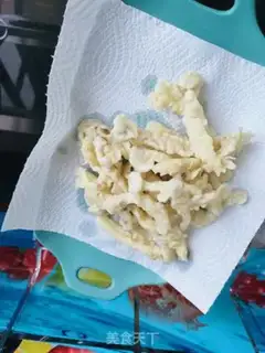 Make Fried sea mushrooms step 7