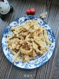 Make Fried sea mushrooms step 10
