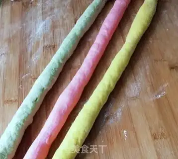 Make Rainbow bread step 8