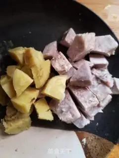 Make Chicken-legged rice step 1