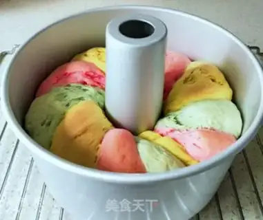 Make Rainbow bread step 11