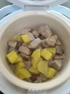 Make Chicken-legged rice step 4