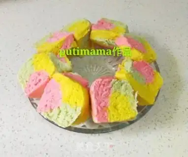 Make Rainbow bread step 13