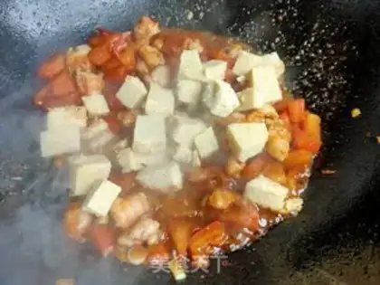 Make Tomato shrimp halogen step 7