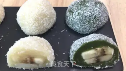 Make Fruit and rice, sweet bullet teeth, fragrance step 11
