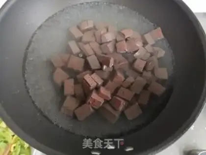 Make Duck blood soup step 2