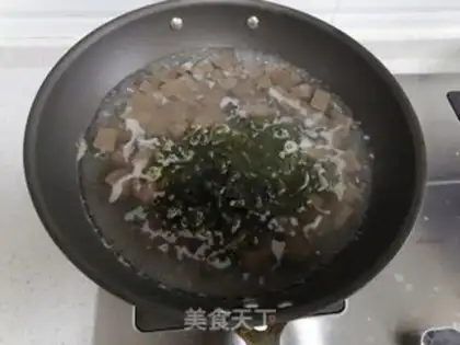 Make Duck blood soup step 3