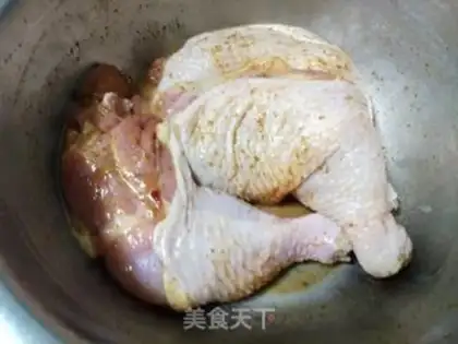 Make Air-cracker chicken leg step 2